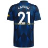 Original Fußballtrikot Manchester United Edinson Cavani 21 Ausweichtrikot 2021-22 Für Herren